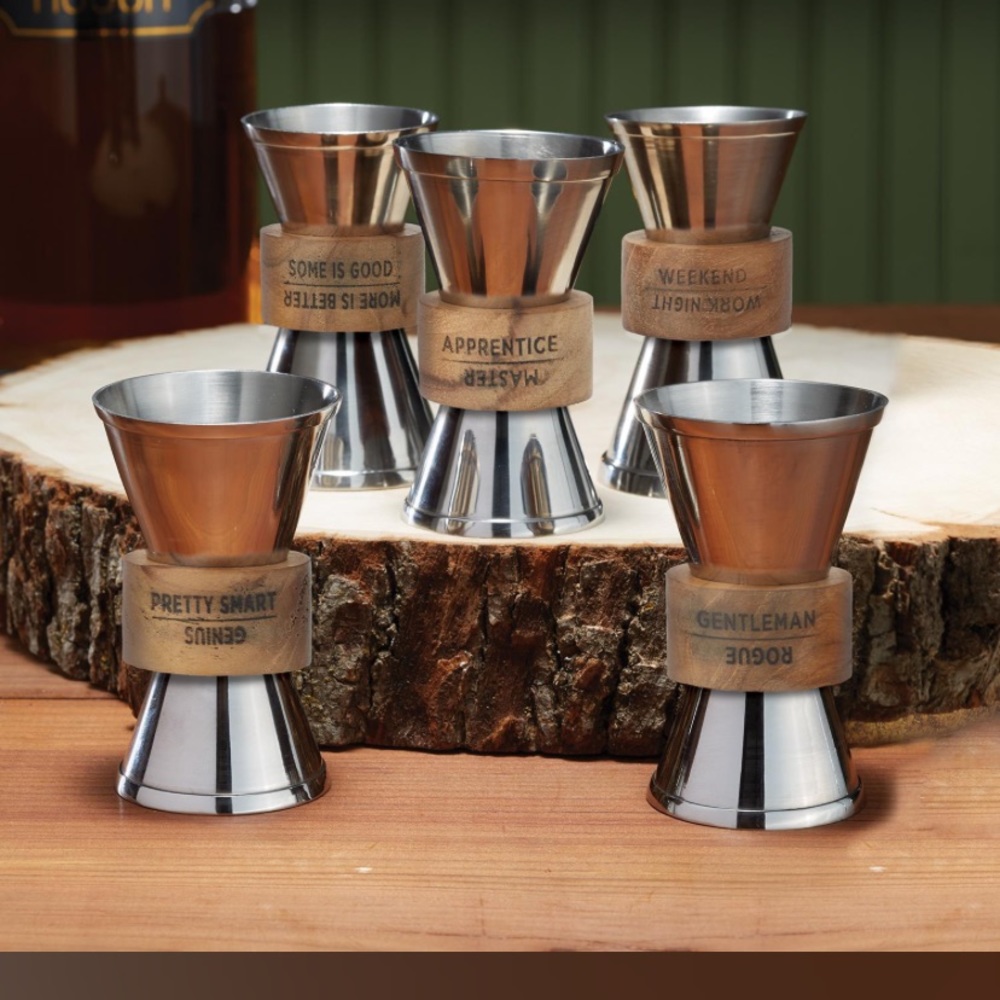 Mixed Messages Double Sided Jigger